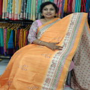 Madhubani Silk Saree:-M01