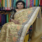 Glass Tissue Saree:Las5