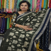 Maheshwari Silk Saree:-Hes6