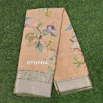 Benaras Tissue Digital print saree:BTDP04