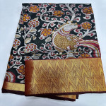 Kanjeevaram Kalamkari Saree-KkS01