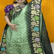 R.Mango Bandhini saree-RBS02