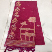 Khadi  Jamdhani saree-KHJS04