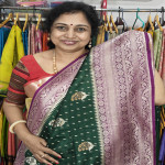 Green Silk Saree:-Gss07