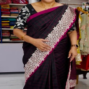 Designer Mangalagiri saree-DMP01