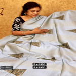 Benaras Tusser Sarees-Bent1