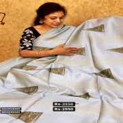 Benaras Tusser Sarees-Bent1