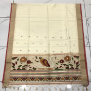 Bailu Cotton With Maslin Sarees-BCM06