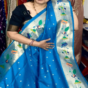 Semi Gadwal Pythani Saree-SGPS17