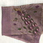 Glass organza Saree-GTSO05