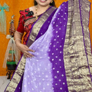 Bandhini Kanchi boarder saree-BKB06