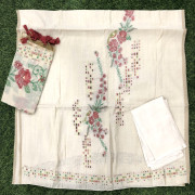 Linen Jamdhani Dresses-LJD01
