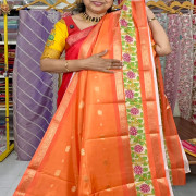 Mangalagiri Tusser saree-MTS01