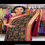 Kalamkari Georgette saree:KGF1