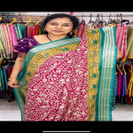 Kalamkari Georgette saree:KGF3