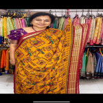 Kalamkari Georgette saree:KGF6
