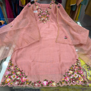 Linen Cotton Dress size - M -LCD01
