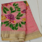 Linen Saree,No:-No:-Las11