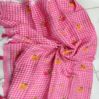 vintage-linen-checks-saree-vlch04