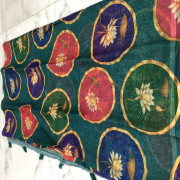 Linen Digital Print Sarees - LDPS05