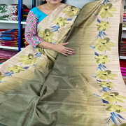 Chapa Tusser Saree,No:-Pa03