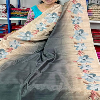 Chapa Tusser Saree,No:-Pa05