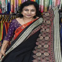 Azrakh Georgette saree,no:-Kh2