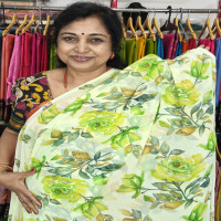 Georgette saree:-Gts3