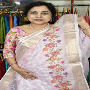 Silk Kota designer saree:-SDK04