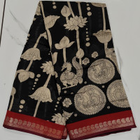 Mangalgiri Silk Kalamkari:-MK2