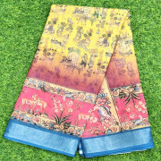 Linen Saree,No:-No:-Las16