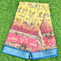 Linen Saree,No:-No:-Las16