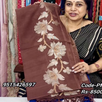 Pure Maslin Jamdhani Saree-PMJ03
