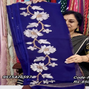 Pure Maslin Jamdhani Saree-PMJ04