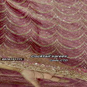 Cocktail Designer Sarees-CTD010
