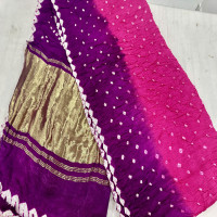 Pure Bandhini saree-MOBS05