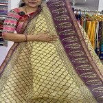 Pure Cotton Kota Azhrakh Print Saree-PCKA02