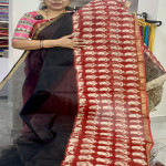 Pure Cotton Kota Azhrakh Print Saree-PCKA012