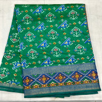Budget Friendly Semi Patola saree-BFSP01