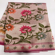 Benaras Tissue Georgette Saree-BTGS020