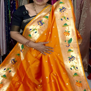 Semi Gadwal Pythani Saree-SGPS12