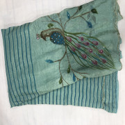 Glass organza Saree-GTSO03