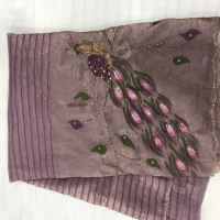 Glass organza Saree-GTSO05