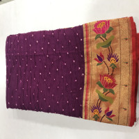 Pure Pythani Bandhini saree-PDBS05