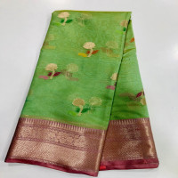 Weavers offer Lotus Cotton Sarees-WOLC05