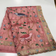 Kora Tissue Designer Saree-KTDS03