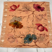 Benaras Lotus Cotton Saree-BLOC03