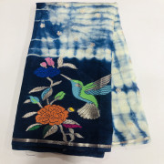 Papersilk Shibori saree-PSSS04