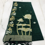 Khadi  Jamdhani saree-KHJS01