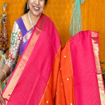 Vintage Mysore Crepe saree-VMCS19
